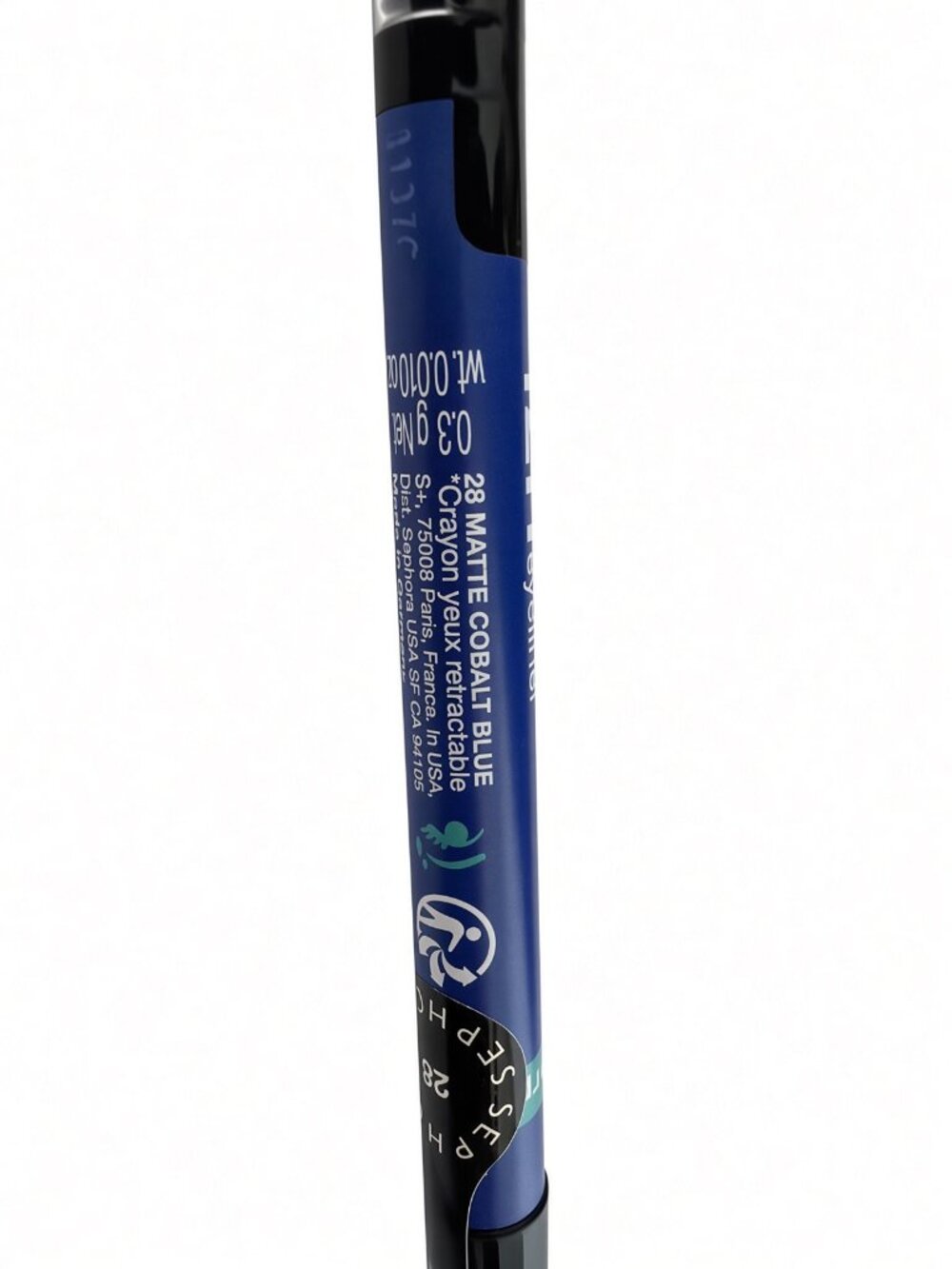 Sephora Collection 12H Retractable Eyeliner Matte Cobalt Blue New